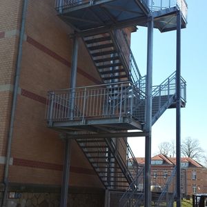 Fluchttreppenanlage, Zittau – vergrößern